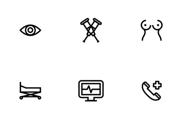 Medical Outline Icon Pack