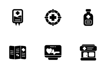 Medical Pharmacy Icon Pack