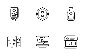 Medical Pharmacy Icon Pack