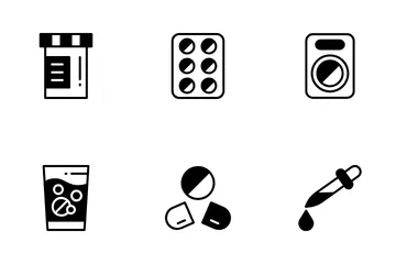 Medical Pills Icon Pack
