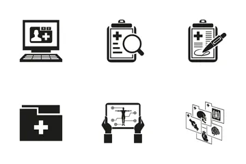 Medical Record Icon Pack