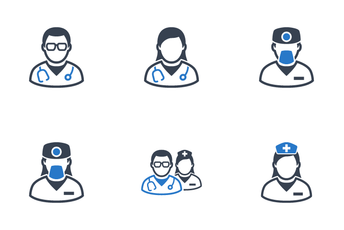 Medical Staff Icon Pack