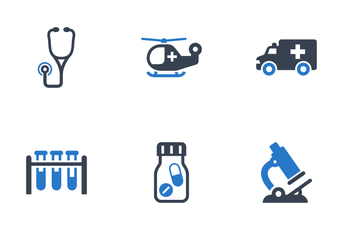 Medical Supplies & Equipment Icon Pack