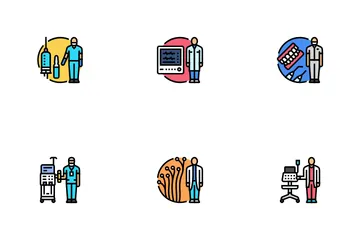 Medical Technician Icon Pack
