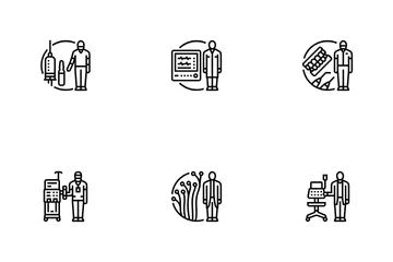 Medical Technician Icon Pack