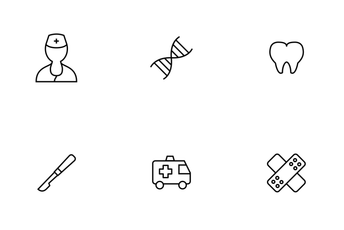 Medical Thinline Icon Pack