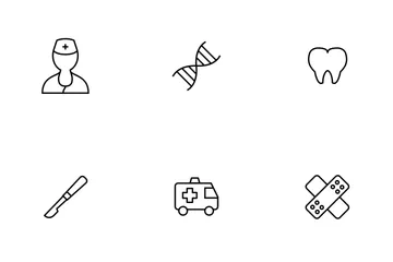 Medical Thinline Icon Pack