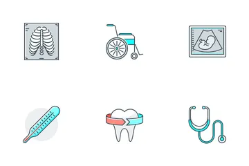 Medicamento Pacote de Ícones