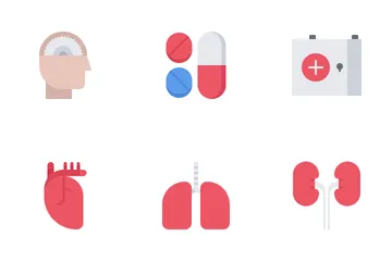 Medicamento Paquete de Iconos