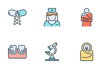 Medicine And Healthcare Icon Pack