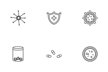 Medicine Virus Icon Pack