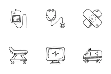 Medicina e salute Icon Pack