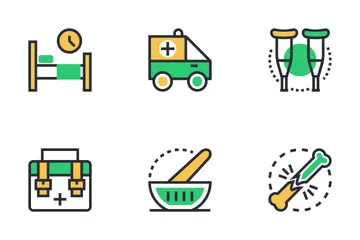 Medicina e sanità Vol 1 Icon Pack