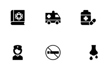 Medicina e sanità Icon Pack