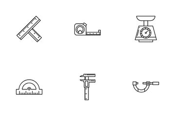 Medida Paquete de Iconos