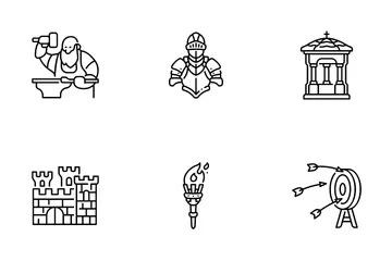Medieval Paquete de Iconos