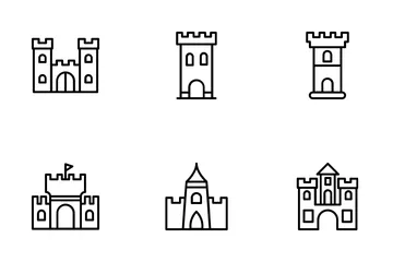 Medieval Castles Icon Pack