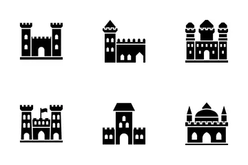 Medieval Castles - Solid Icon Pack