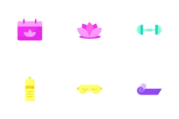 Meditation & Wellness Icon Pack