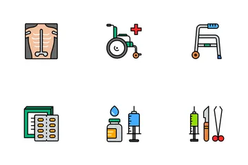 Medizin & Krankenhaus Symbolpack