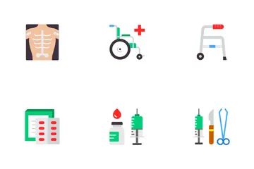 Medizin & Krankenhaus Symbolpack