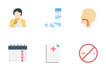 Medizin und Gesundheit Symbolpack