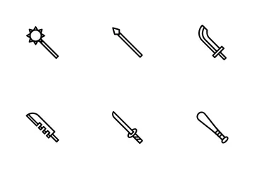 Melee Weapon Icon Pack