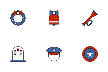 Memorial Day Icon Pack