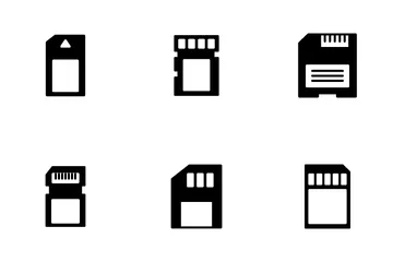 Memory Card Icon Pack