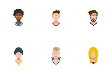 Men Avatar Icon Pack