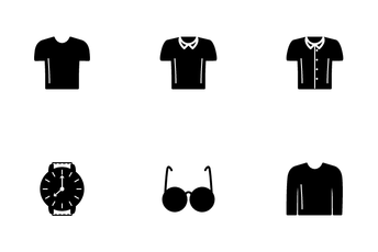 Men Clothes Icon Pack