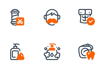 Mens Grooming Icon Pack