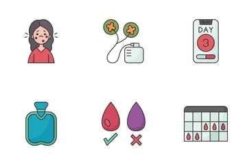 Menstruation Icon Pack