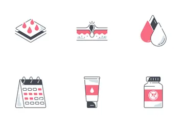 Menstruation Icon Pack