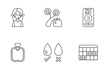 Menstruation Icon Pack