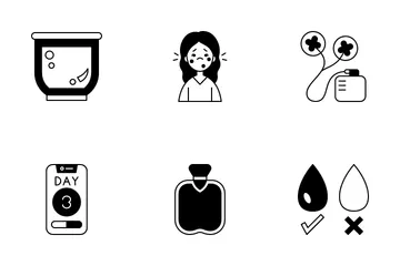 Menstruation Icon Pack