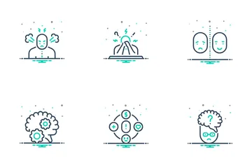 Mental Health Mix Icon Pack