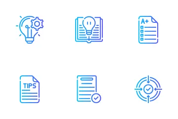 Mentorat et formation Pack d'Icônes