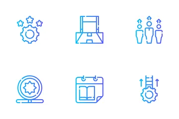 Mentoring And Success Icon Pack