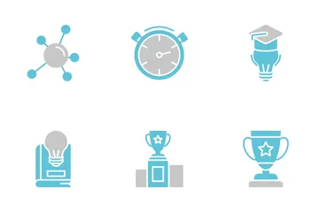 Mentoring And Training Icon Pack