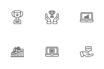 Mentoring And Training Icon Pack