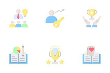 Mentoring And Training Icon Pack