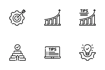 Mentoring And Training Icon Pack