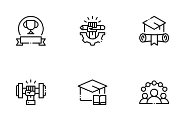 Mentoring And Training Icon Pack