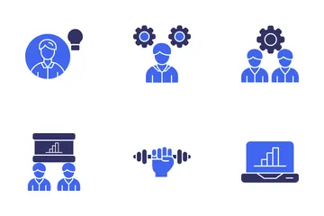 Mentoring And Training Icon Pack
