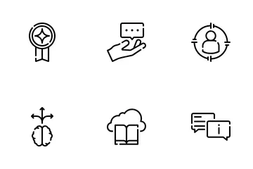 Mentoring Success Icon Pack