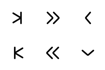 Menu & Arrows Icon Pack
