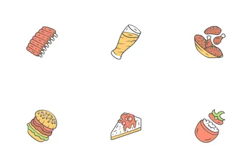 Menu Dishes Icon Pack
