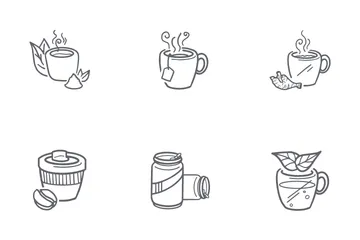 Menu Drinks Icon Pack