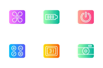 Menu Phone Icon Pack